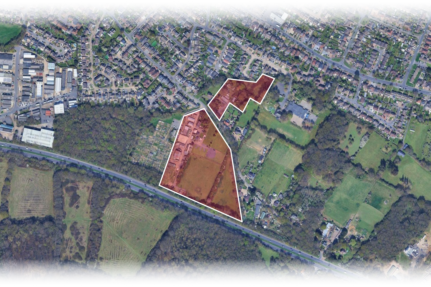 Map of the area
